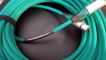 Custom Green DMX Cable
