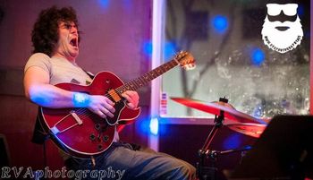 Emotional night. This was taken the day Brett Mitchell's Dad passed away. Brett is right next to me playing his heart out on drums. Nice shot Ryan Aiman!
