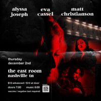 Alyssa Joseph's Album Release Show Ft. Eva Cassel & Matt Christianson 
