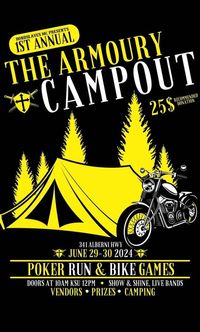 BONDSLAVES MC 1st annual Vancouver Island BSMC Armoury camp-out! Poker run and Games 