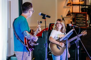 Mark Henes and Grace Rich at The Public House TN located in Readyville, TN performing at the 'Merica Festival!
