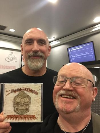 Mark with Dave Swift at the London Bass Show 2017
