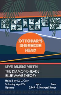 The Ottobar's Shrunken Head - Spring Surf Rock Shindig