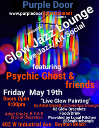 Glow Jazz Lounge Live Music/Art Event