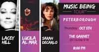 Music Being Tour - Lucila Al Mar, Lacey Hill and Sarah DeCarlo 