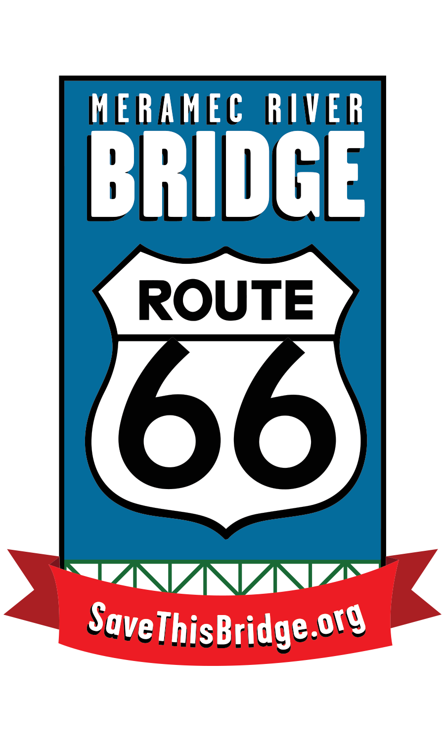 Route 66 bridge at the Meremac River