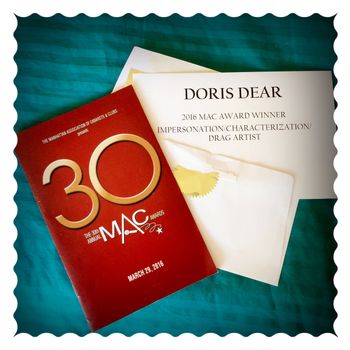 Doris Dear WINNER! 2016 MAC Awards
