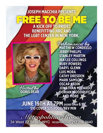 Doris Dear kicking off NYC Pride!
