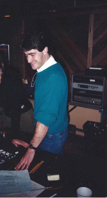 At Console Sound Connection Studio Nashville 1986
