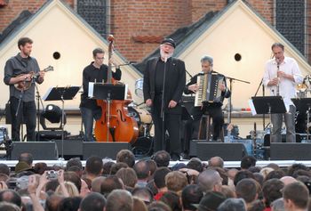 Krakow, Poland with Theo Bikel
