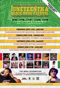 Pittsburgh JUNETEENTH - Black Music Festival