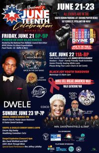 YPSILANTI, MI • 4TH ANNUAL JUNETEENTH FESTIVAL