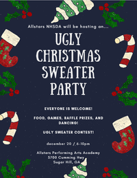 ALL STARS Family PARTY: Ugly Christmas Sweater Party