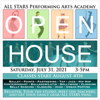 ALL STARS Back to Dance OPEN HOUSE