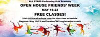 Open House Friends' Week at ALL STARS