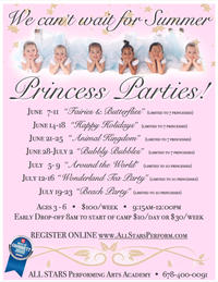 Summer Princess Party #4:  "Bubbly Bubbles"