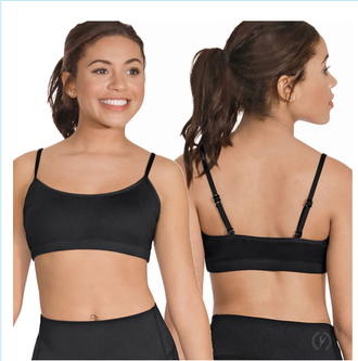 Appropriate style of Sports bra to wear under leotard, as needed.  Should match the leotard color or be skin tone.