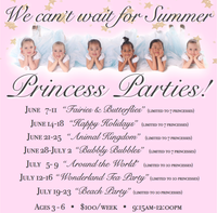 Summer Princess Party #5:  "Around the World"