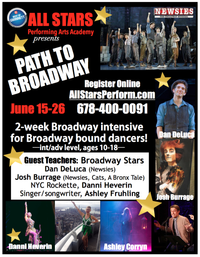 Musical Theatre Intensive: Path to Broadway (ages 10-18)