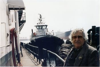 Long Beach/L.A. Harbor, Foss Maritime docks. I’ve got a real good buddy, Capt. Jim, who is a tugboat captain for Foss and was kind enough to take Jack and I out for a job.
