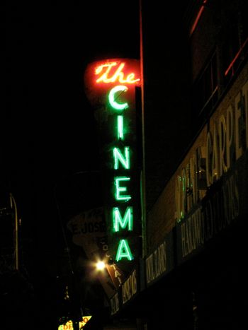 The fabulous roots music club in Culver City, California, The Cinema Bar.  Photo by Vanessa Pearson
