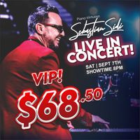 VIP Ticket | Sebastian Sidi | Live in Concert at The Corporate Room | SEPT 7th