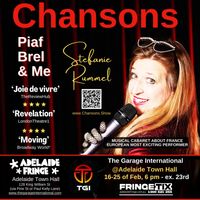 Chansons - Piaf, Brel & Me - A Musical Cabaret about France