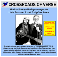 "Crossroads of Verse" — a Sussman & Sloane music and poetry event (2025)