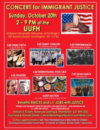Concert for Immigrant Justice (playing the 3 pm Family Concert!)