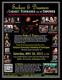 "Seekers & Dreamers" • A Cabaret Fundraiser for H2Empower