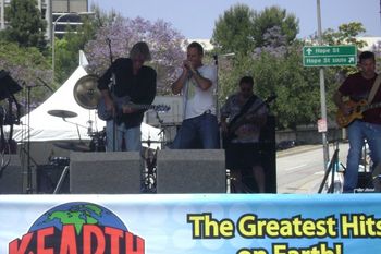 LA Marathon finish line festival
