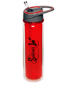 Limited Edition Intense Red Sports Water Bottle w/ Straw + FREE GIFT