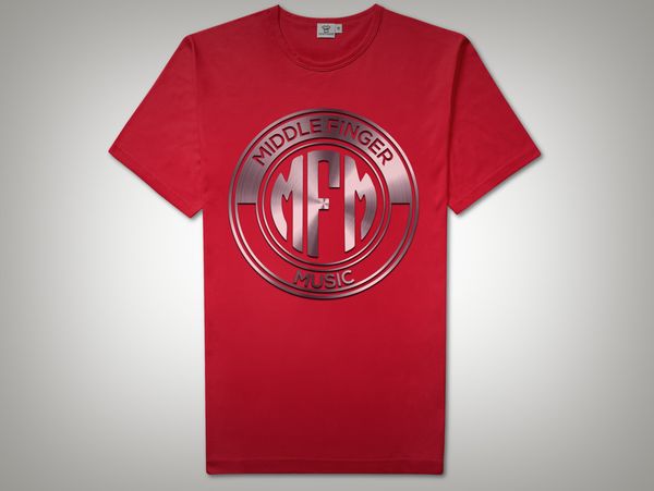Official MFM Logo T-Shirt (Red) Sizes Sm-XXL Men,Ladies,and Hoodie