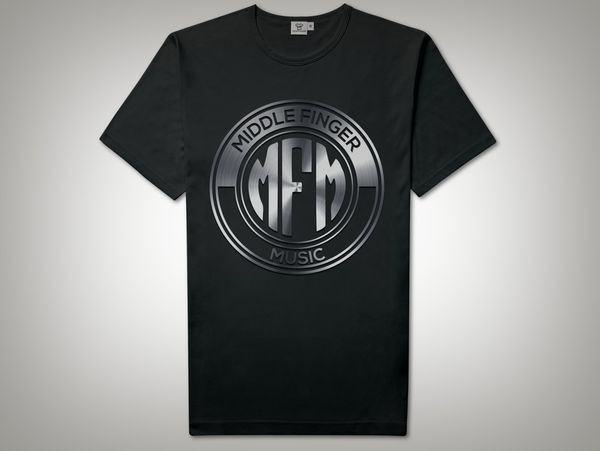 Official MFM Logo T-Shirt (Black) Sizes Sm-XXL Men,Ladies,and Hoodie