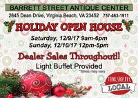 Barrett Street Holiday Open House