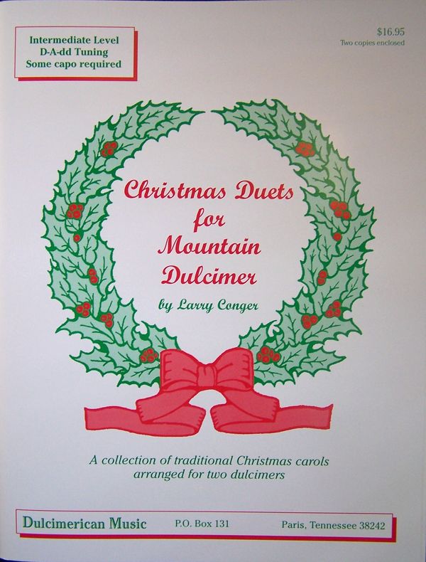 Christmas Duets for Mountain Dulcimer (digital e-book)
