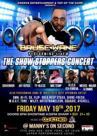 artistnameleon LIVE @ The Show Stoppers Concert headlined by Bruse Wane