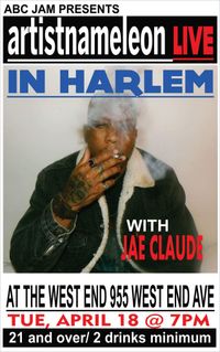 Hip Hop Live @ The West End feat. artistnameleon