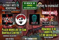 Corvus Noctis, El Rock se Vive en Naucalpan, (con Besso Negro, Mexicali, Ignorancia y Mamá José)