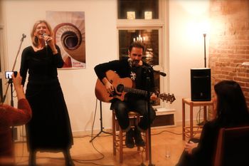 Spiral Sounds House Concert, Jersey City, NJ 11/14 w/Eugene Ruffolo
