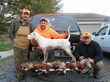 Pheasant season with buddies
