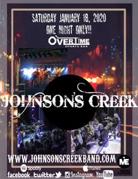 Johnson's Creek Live at Overtime Sports Bar