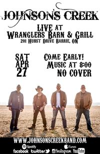 Johnson's Creek LIVE @ Wranglers Barn and Grill