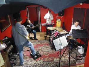 Jamming at Culture Studios