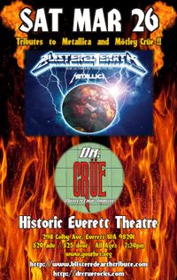 Dr. Crüe & Blistered Earth rock Historic Everett Theatre!