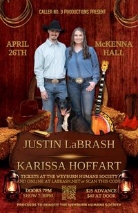 Justin LaBrash and Karissa Hoffart with True North 