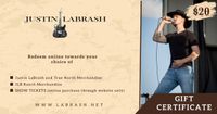 Justin LaBrash and True North Gift Certificate