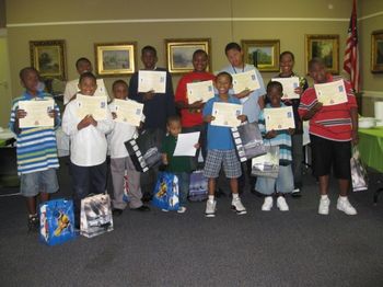 This reading initiative encourages young males to embrace literacy.
