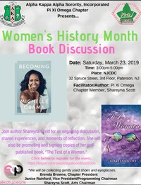 Women's History Month Book Discussion