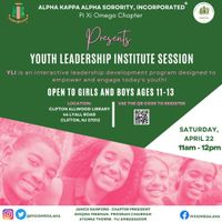 Pi Xi Omega Chapter of Alpha Kappa Alpha Sorority, Inc.  - Youth Leadership Institute Session